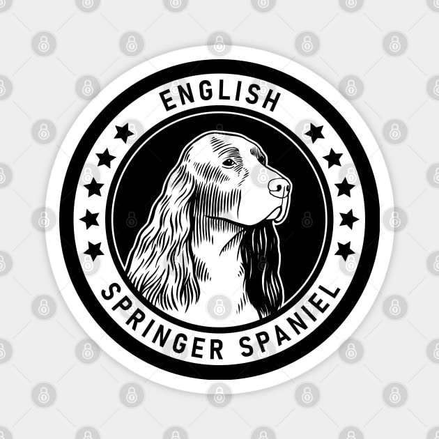 English Springer Spaniel Fan Gift Magnet by millersye